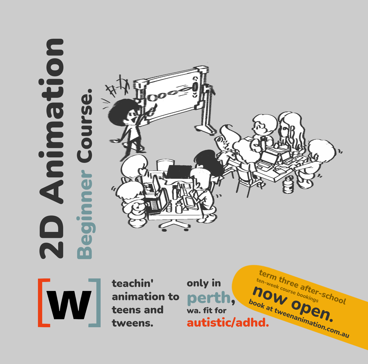 2D Animation Beginner Course AfterSchool tween animation.